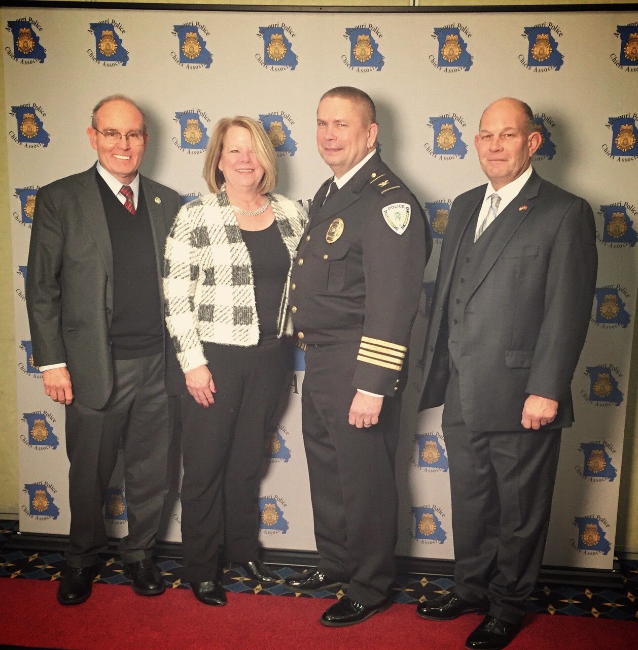 Mayor Schneider, Councilwoman Jackie Pagano, Chief Tim Lowery and Council President Jeff Caputa.jpg